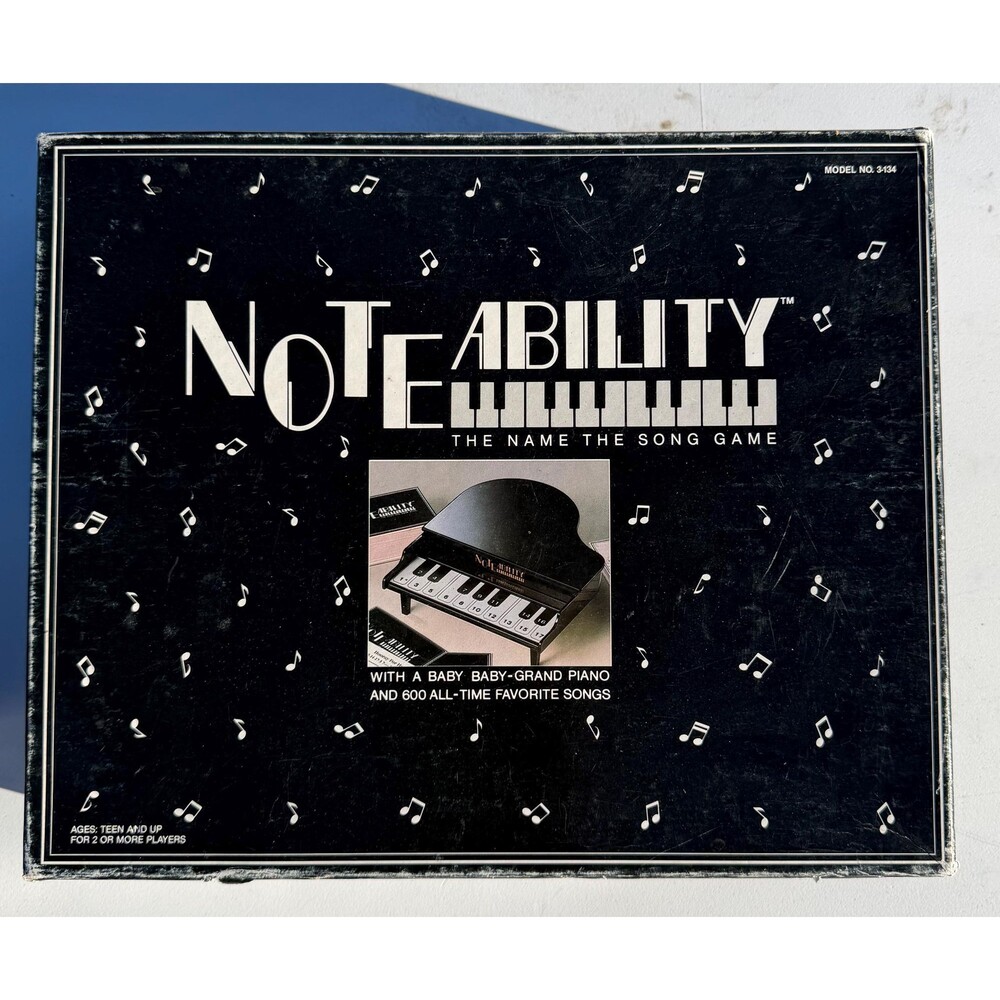 Noteability: The Name the Song Game by Tiger Games, released in 1990